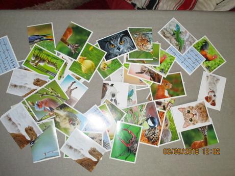 Nálepky jednota - zvieratká slovenska, 