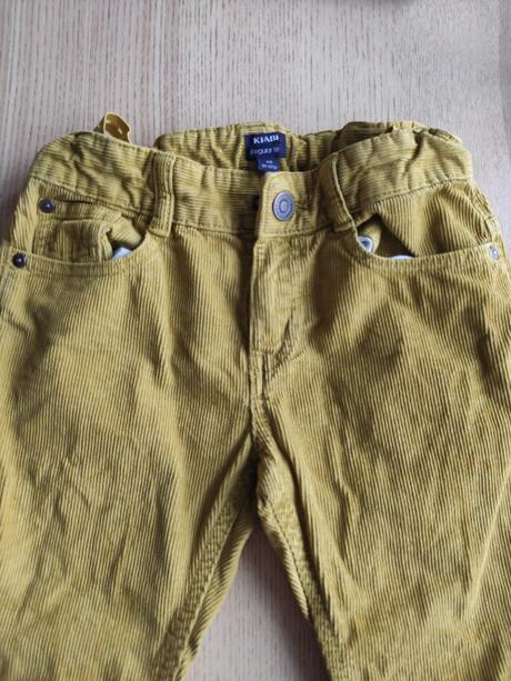 Kordové nohavice kiabi 134/140, 134