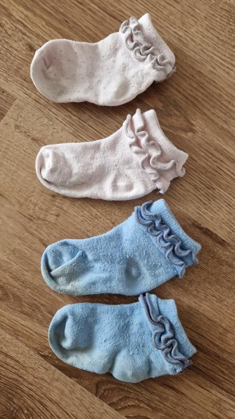 2x ponozky s volanom, reserved,25