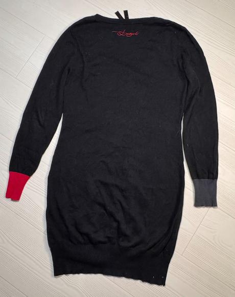 Desigual - úpletové šaty, desigual,l