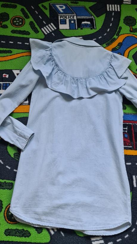 Denimová košeľa, zara,xs