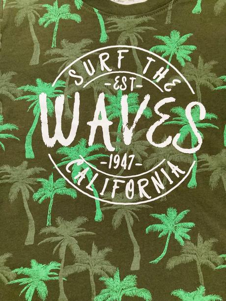 Palmové tričko veľ. 110/116, h&m,116