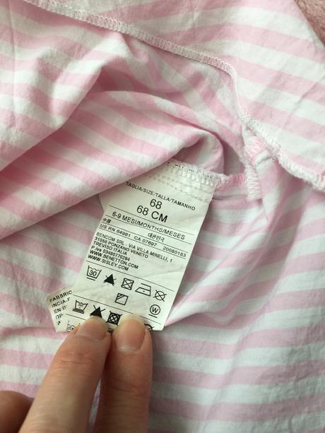 Dievčenské šaty na ramienka, benetton,74