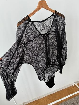 Zara cipkovane body, zara,xs