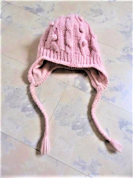 Teplá čiapka podšitá flisom 74/80, h&m,74