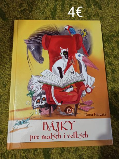 Rozprávkové knihy-viac druhov,