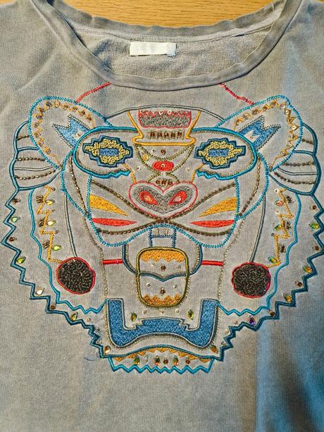 Mikina s výšivkou, promod,s