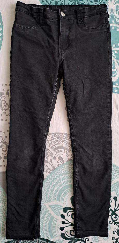 Dievčenské zateplené rifle 146, h&m,146