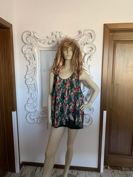 Nadherny muselinovy top, xl