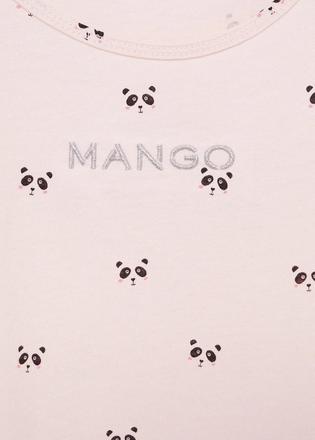 Tričko z organickej bavlny, mango,116