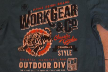 Svetlomodré tričko, c&a,146