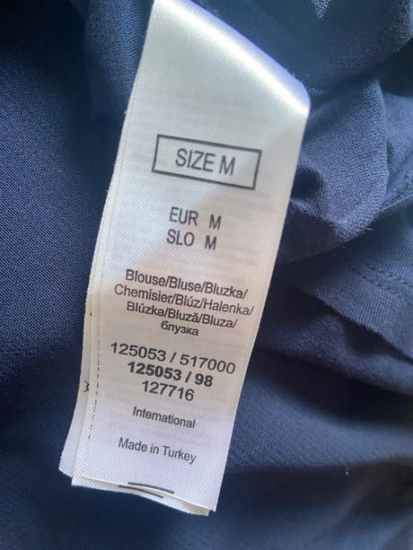 Tmavomodre tricko orsay, orsay,l