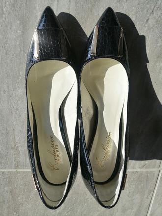 Luxus kožené lodičky roberto,v38,vd24,8cm, 38