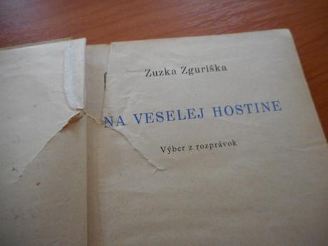 Na veselej hostine, zuzka zguriška,