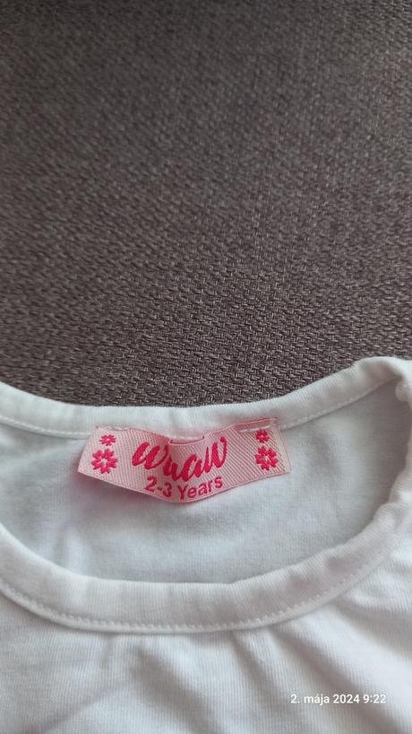 Tricko kratky rukav, 98