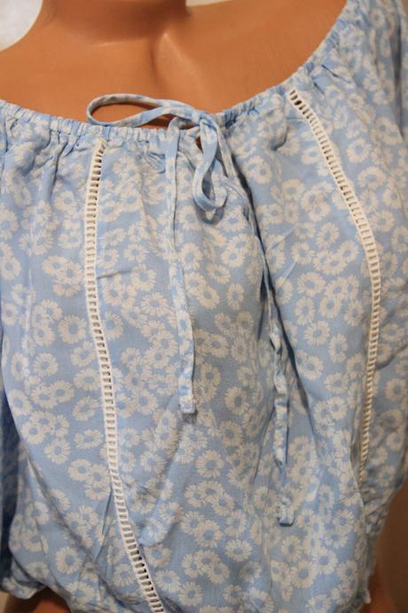 Kvetinový top z viskózy, xxl, george,xxl