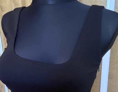 Mango - dámske čierne šaty, mango,m