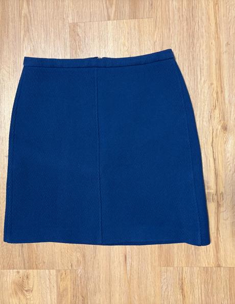 Vlněná sukně s jemným proužkem massimo dutti, m