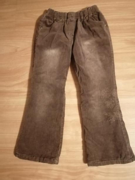 Zateplené menžestráky, 128