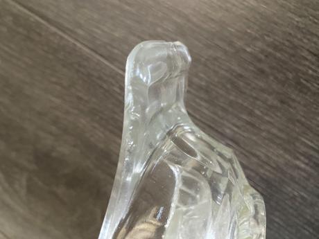 Sklenené strúhadlo na jablko,