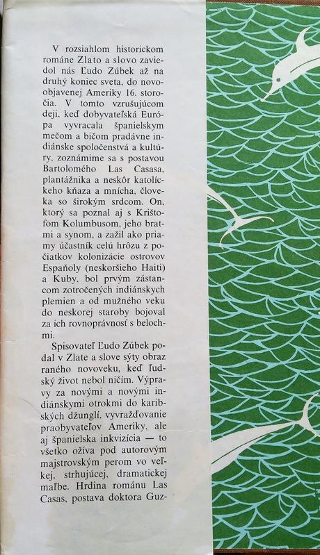 Zlato a slovo , ľudo zúbek, 