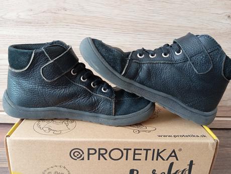 Barefoot členkové topánky protetika gerka black 28, protetika,28