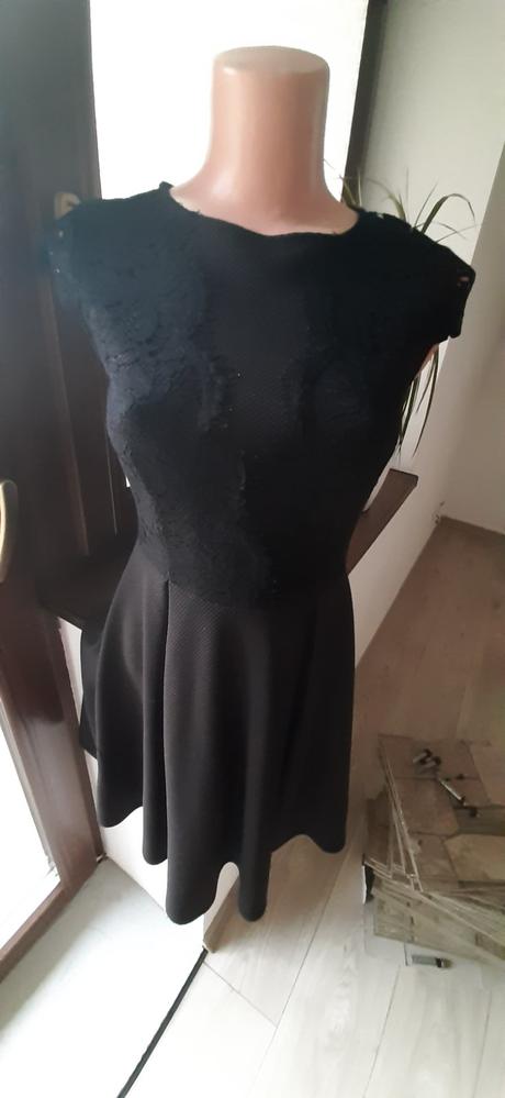 Cierne cipkovane saty dorothy perkins, dorothy perkins,38