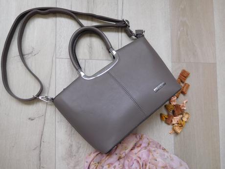 Lara bags kabelka nová šedá, lara bags