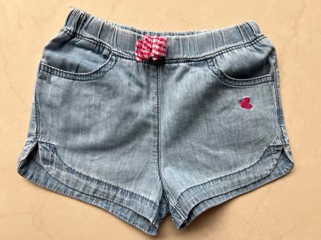 Šortky z jemnej rifloviny, benetton,86