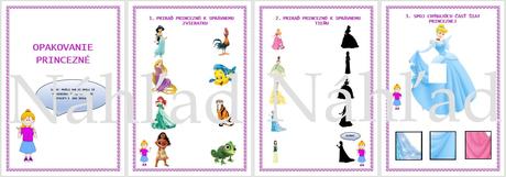 Pracovný zošit - princezné,