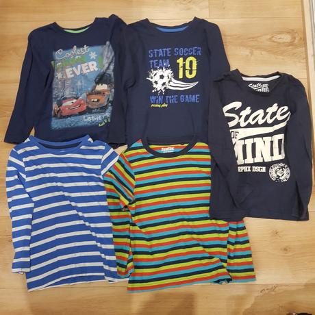 Tričká dlhý rukáv 98/104, lupilu,104