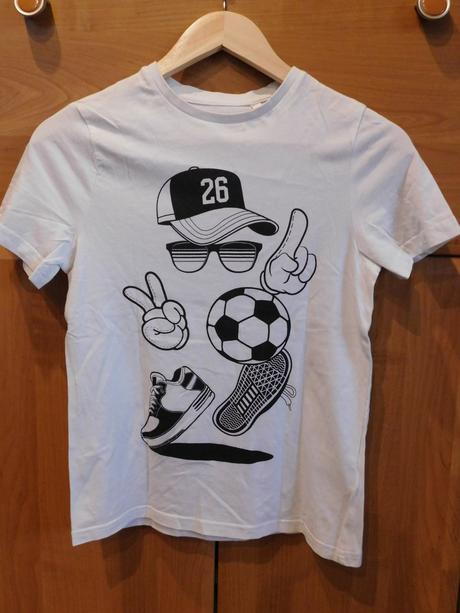Tričko pre futbalistu, c&a,146