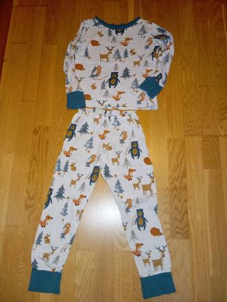 Pyžamko hm les, h&m,128