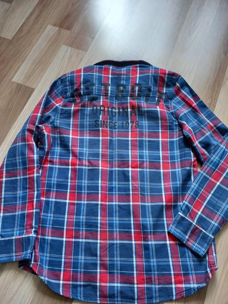 Chlapčenská kockovaná košeľa, h&m,164