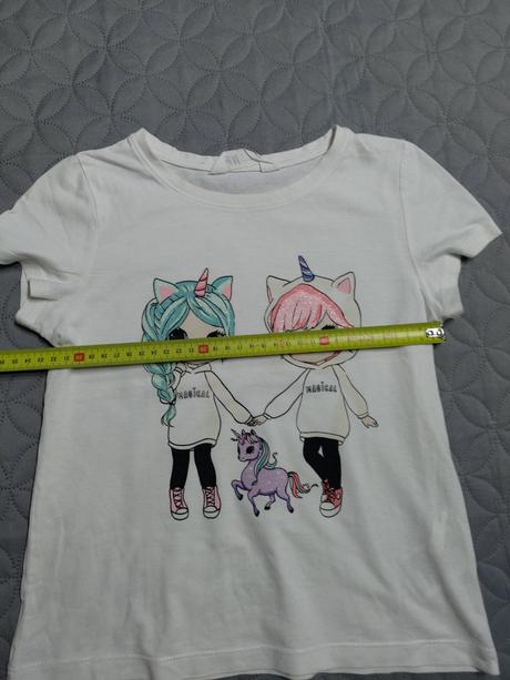 H&m tricko magical unicorns, h&m,128