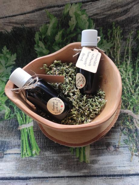 Tinktúra očianka rostková, 