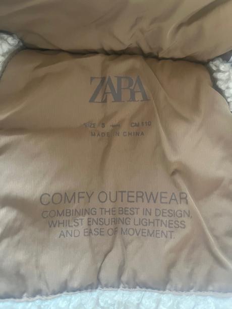 Zara zimná bunda, zara,110
