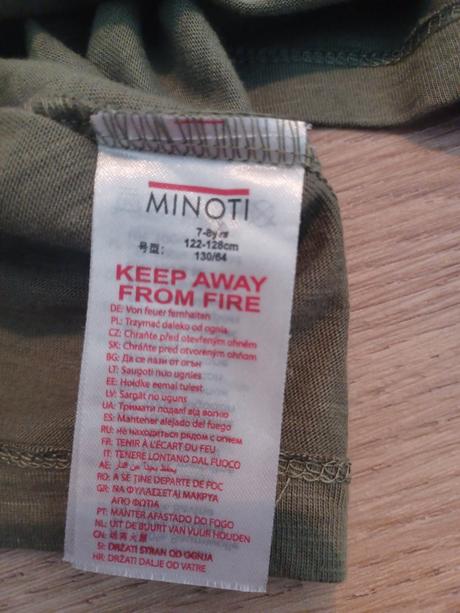 Tričko 122 - 128, minoti,122