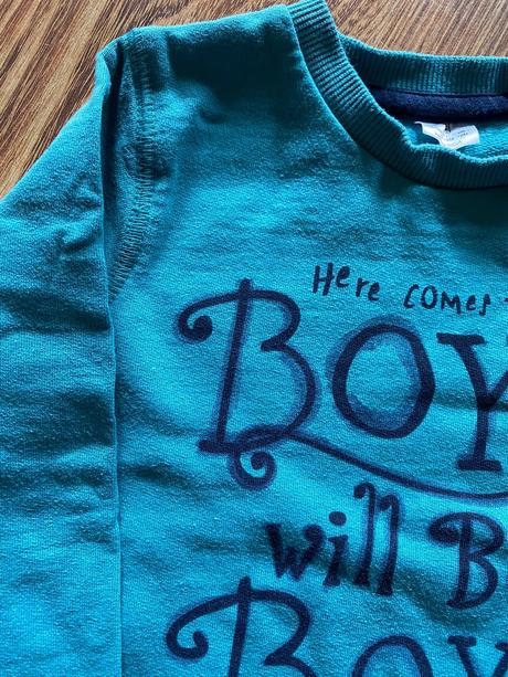 Modrá mikina boys, f&f,86