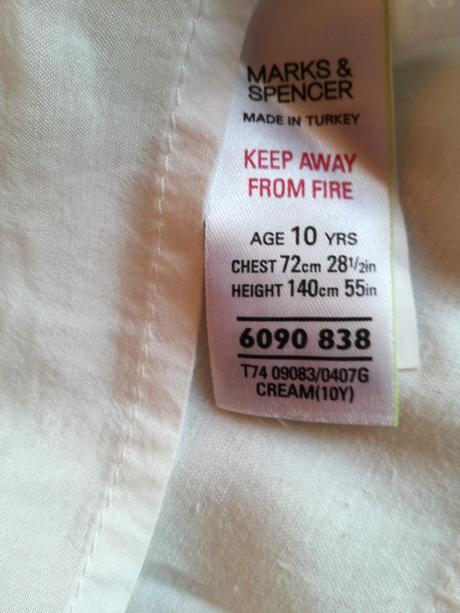 Blúzočka marks & spencer 10 rokov, marks & spencer,140
