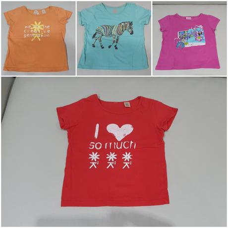 Tričká/ 4 ks/veľ. 92, 92