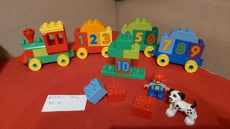 Lego duplo a stavebnica hello kitty,