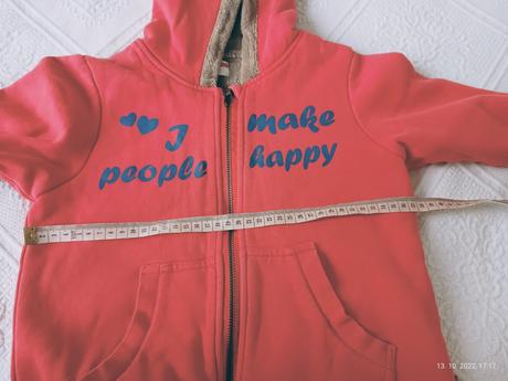 Zateplena mikina 7-8 rokov, name it,122