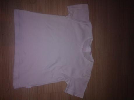 Biele tricko, h&m,74