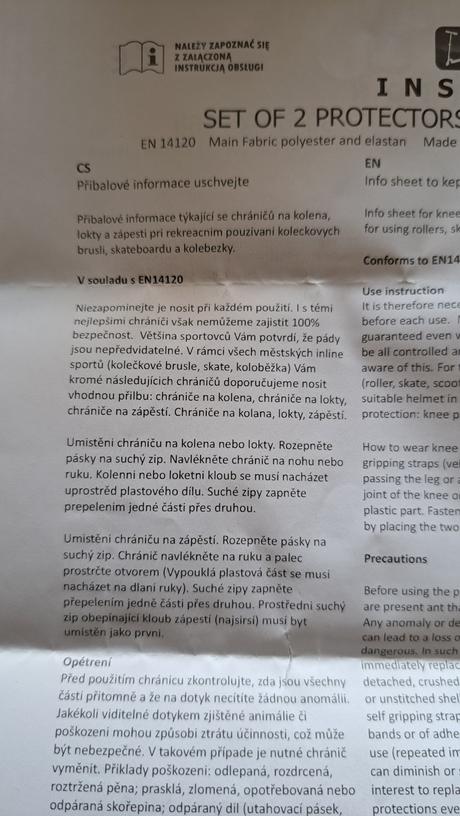 Chrániče v. l, l