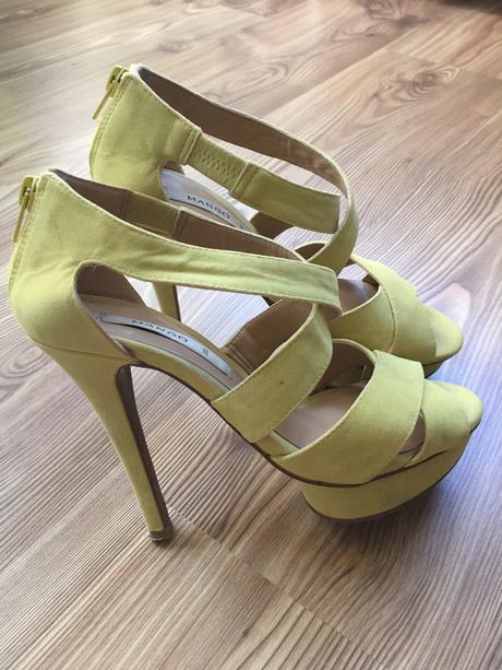 Dámske sandálky, mango,36