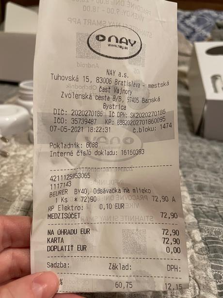 Beurer by40 odsávačka, 