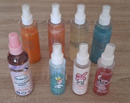Sada 8ks telové spreje, body mist,