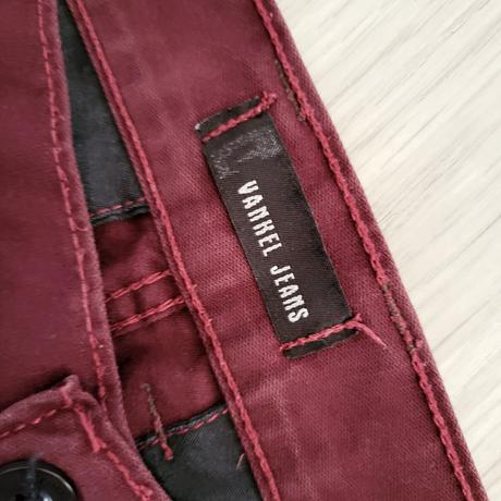 36/32 bordové pánske nohavice, 36