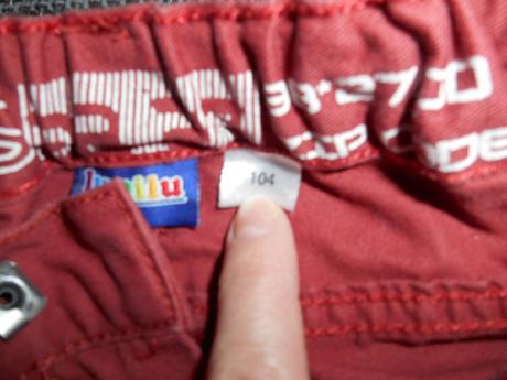 Nohavice-tehlová farba, lupilu,104